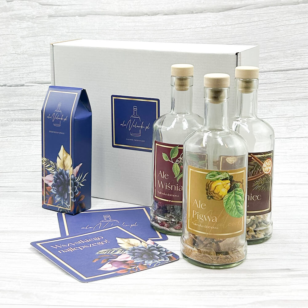 Pomysł na prezent - zestaw prezentowy do robienia nalewek!